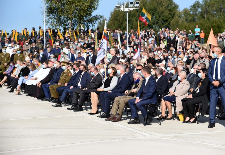 Kryžkalnyje – pagarbos ir padėkos ženklas kovotojams už Lietuvos nepriklausomybę