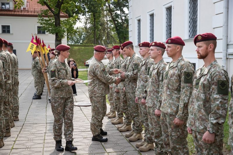 Į misiją Malyje išlydėta 8-oji Pajėgų apsaugos vieneto rotacija