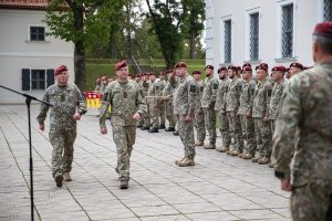  Į misiją Malyje išlydėta 8-oji Pajėgų apsaugos vieneto rotacija