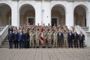  Į misiją Malyje išlydėta 8-oji Pajėgų apsaugos vieneto rotacija