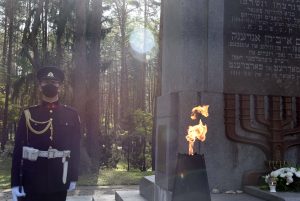  Panerių memoriale pagerbtas Lietuvos žydų genocido aukų atminimas