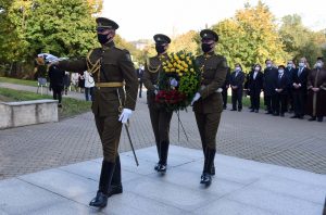  Tuskulėnų rimties parko memorialiniame komplekse pagerbtas Tuskulėnų aukų atminimas