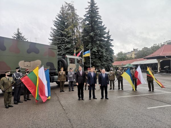  Paminėtos Lietuvos, Lenkijos ir Ukrainos bendros brigados įkūrimo 5-osios metinės