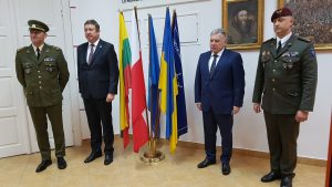  Paminėtos Lietuvos, Lenkijos ir Ukrainos bendros brigados įkūrimo 5-osios metinės