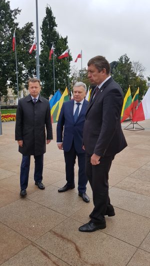  Paminėtos Lietuvos, Lenkijos ir Ukrainos bendros brigados įkūrimo 5-osios metinės