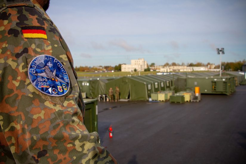 German Deployable Control and Reporting Centre in Šiauliai to support situational awareness of the Baltic airspace