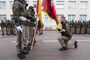  Tarnauti Lietuvos valstybei prisiekė rekordinis skaičius kariūnų