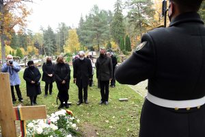  Paminėtos paskutiniojo okupacinei sovietų valdžiai aktyviai besipriešinusio Lietuvos partizano dim. vyr. ltn. Antano Kraujelio-Siaubūno laidotuvių metinės