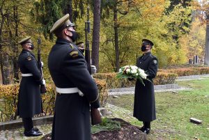  Paminėtos paskutiniojo okupacinei sovietų valdžiai aktyviai besipriešinusio Lietuvos partizano dim. vyr. ltn. Antano Kraujelio-Siaubūno laidotuvių metinės