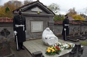 Vėlinių ceremonija, pagerbiant žuvusius Lietuvos gynėjus, nusipelniusius Lietuvai žmones
