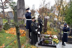  Vėlinių ceremonija, pagerbiant žuvusius Lietuvos gynėjus, nusipelniusius Lietuvai žmones