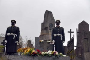  Vėlinių ceremonija, pagerbiant žuvusius Lietuvos gynėjus, nusipelniusius Lietuvai žmones