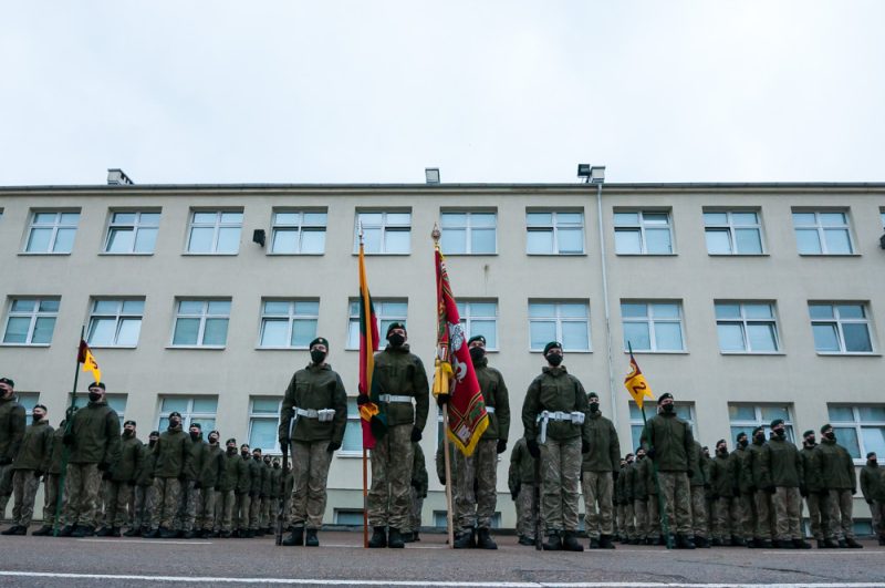 Karo akademijoje paminėta Lietuvos kariuomenės diena