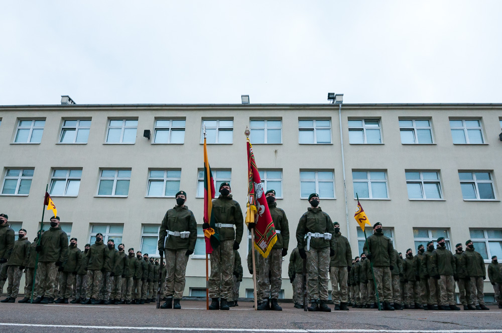Karo akademijoje paminėta Lietuvos kariuomenės diena