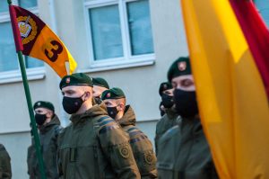  Karo akademijoje paminėta Lietuvos kariuomenės diena