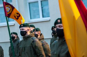  Karo akademijoje paminėta Lietuvos kariuomenės diena