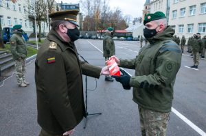  Karo akademijoje paminėta Lietuvos kariuomenės diena