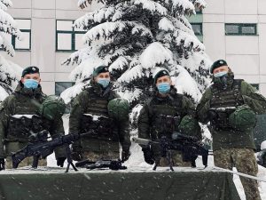  Krašto apsaugos ministras lankėsi Ruklos įguloje