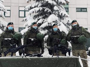  Krašto apsaugos ministras lankėsi Ruklos įguloje