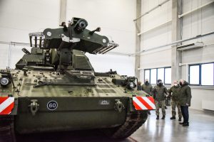  Krašto apsaugos ministras lankėsi Ruklos įguloje