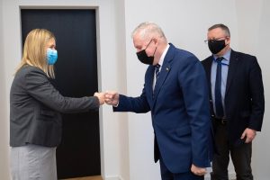  Aptartas Lietuvos ir Švedijos bendradarbiavimas saugumo ir gynybos srityse