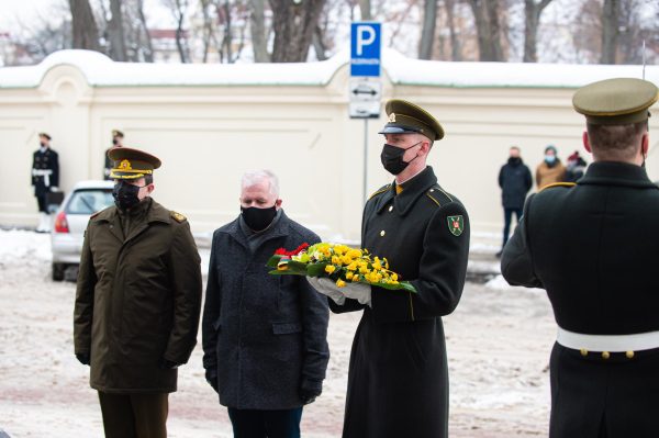  Krašto apsaugos ministras A. Anušauskas: „Lietuvos valstybės atkūrimo diena – tai šalies valstybingumo, diplomatijos, pilietinės visuomenės kūrybos šaltinis“