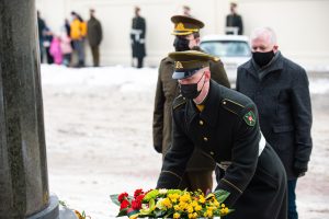  Krašto apsaugos ministras A. Anušauskas: „Lietuvos valstybės atkūrimo diena – tai šalies valstybingumo, diplomatijos, pilietinės visuomenės kūrybos šaltinis“