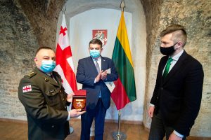  Akredituotas naujasis Sakartvelo gynybos atašė Lietuvai