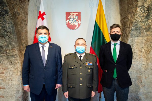  Akredituotas naujasis Sakartvelo gynybos atašė Lietuvai