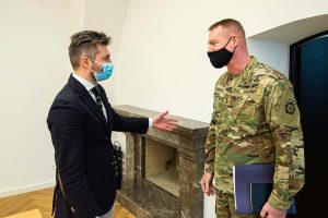  Krašto apsaugos viceministras M. Abukevičius: „Siekiame nepertraukiamų JAV bataliono dydžio rotacijų“