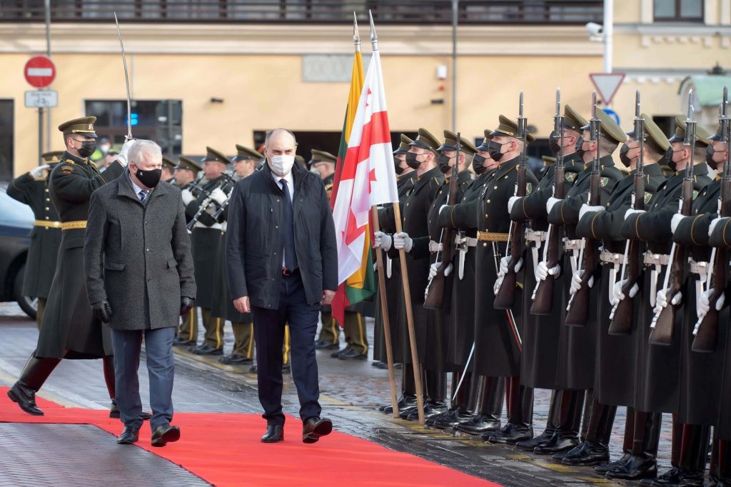 Krašto apsaugos ministro A. Anušausko oficialus vizitas į Sakartvelą