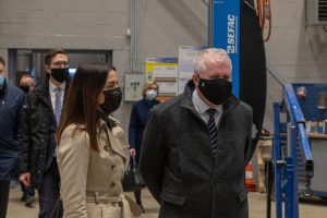  Estijoje regioninį saugumą aptaręs ministras A. Anušauskas susipažino su estiška karine infrastruktūra