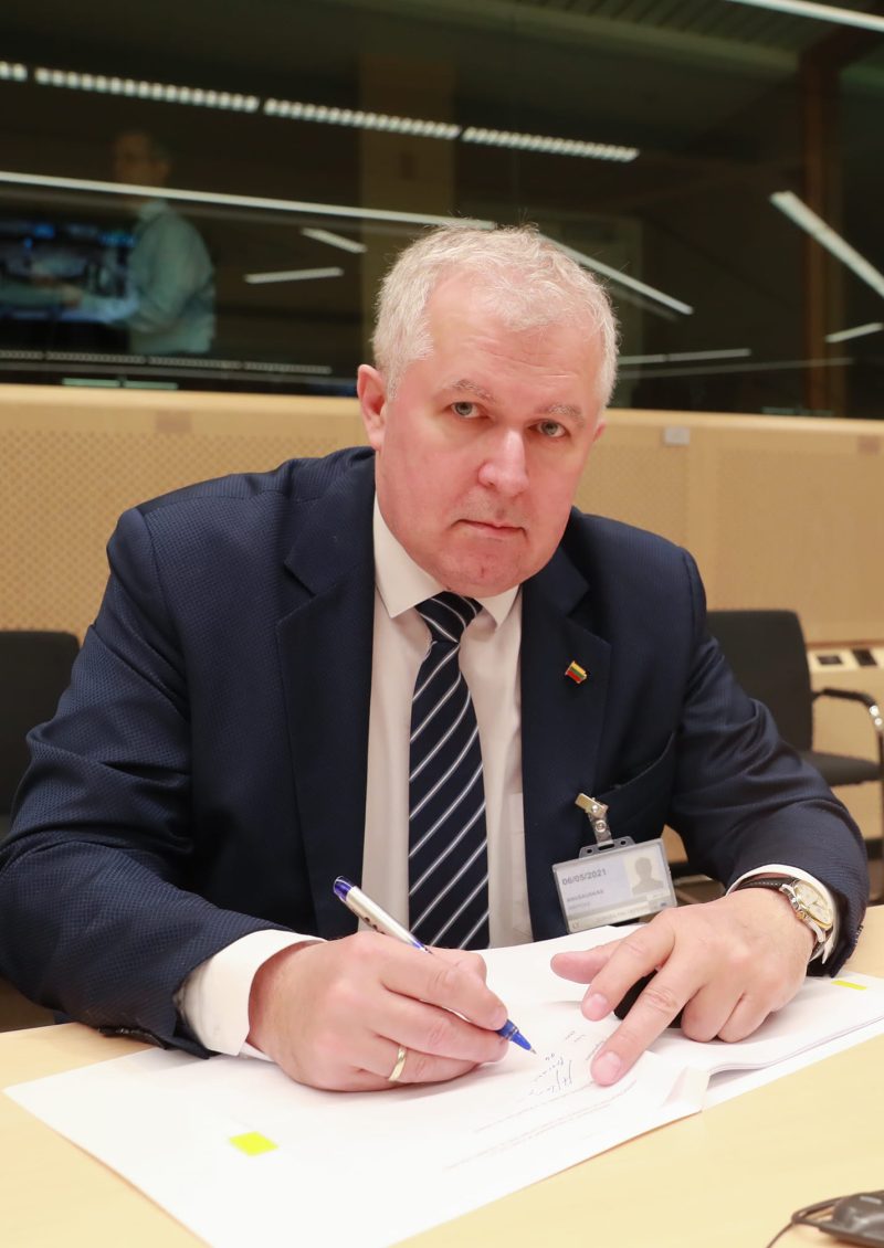 Su ES šalių gynybos ministrais susitikęs A. Anušauskas: „Bendradarbiavimas ir suderinamumas su NATO ir kitais strateginiais partneriais yra vienas svarbiausių prioritetų valdant ES krizes“