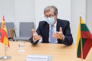  Krašto apsaugos viceministras M. Abukevičius: „Ispanija svariai prisideda prie Baltijos šalių saugumo“