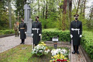  Pašventintas Antano Kraujelio-Siaubūno paminklas