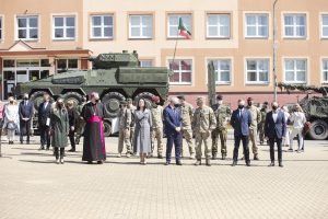  Pietų Lietuvoje parodomuoju karinės technikos žygiu pagerbtas kovojusių už laisvę atminimas