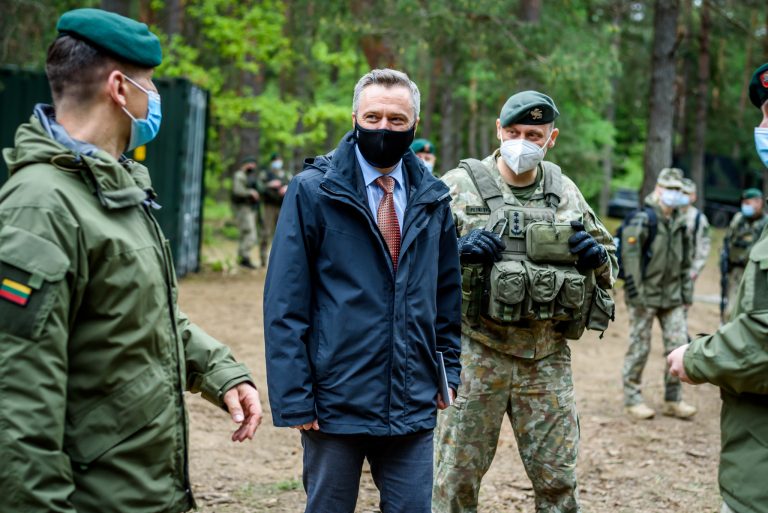 NATO forces in Lithuania contribute to peace and prevent aggression, says Vice Minister of National Defence V. Semeška