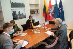 Aptartas Lietuvos ir Italijos bendradarbiavimas kibernetinio saugumo srityje