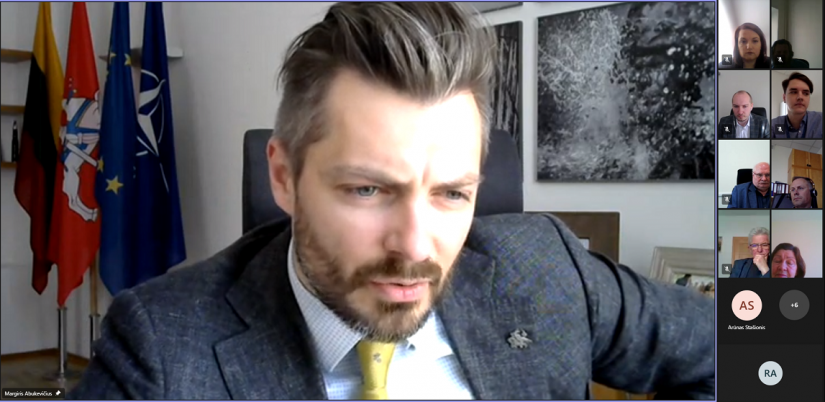 Tyrimo dėl nutekėjusių Vilniaus kolegijos studentų duomenų rezultatus aptarė Krašto apsaugos ir Švietimo, mokslo ir sporto ministerijų atstovai