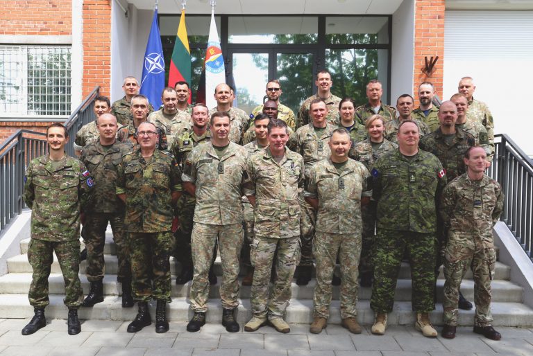  Pirmą kartą keičiasi NATO pajėgų integravimo Lietuvoje vadas