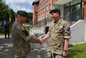  Pirmą kartą keičiasi NATO pajėgų integravimo Lietuvoje vadas