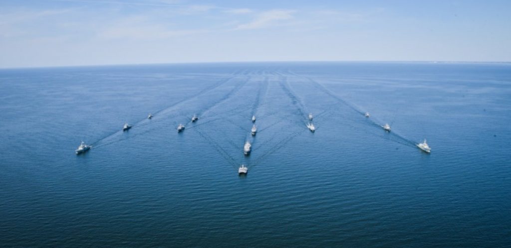 Exercise Baltic Fortress 21 – warship maneuvers and defence of land territories