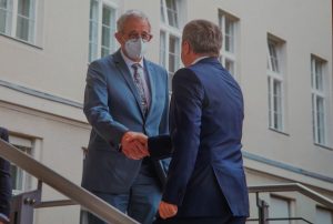 Krašto apsaugos viceministras V. Semeška Berlyne su Vokietijos gynybos ministerijos valstybės sekretoriais aptarė Baltijos regiono saugumo stiprinimą