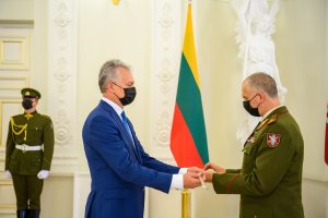  Lietuvos kariuomenės brigados generolų gretas papildė du karininkai