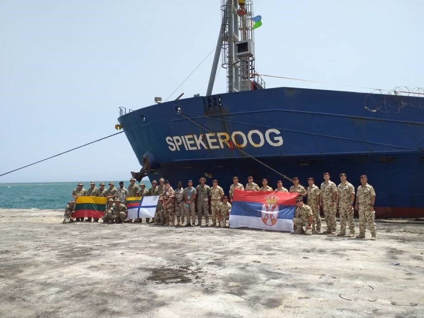 Lithuanian contingent finished rotation in Operation ATALANTA
