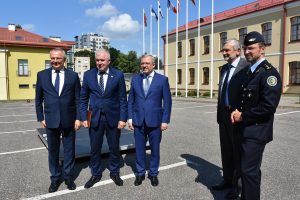  NATO Energetinio saugumo kompetencijos centre Vilniuje pakelta Ukrainos vėliava: „Ukrainiečių patirtis – neįkainojama“