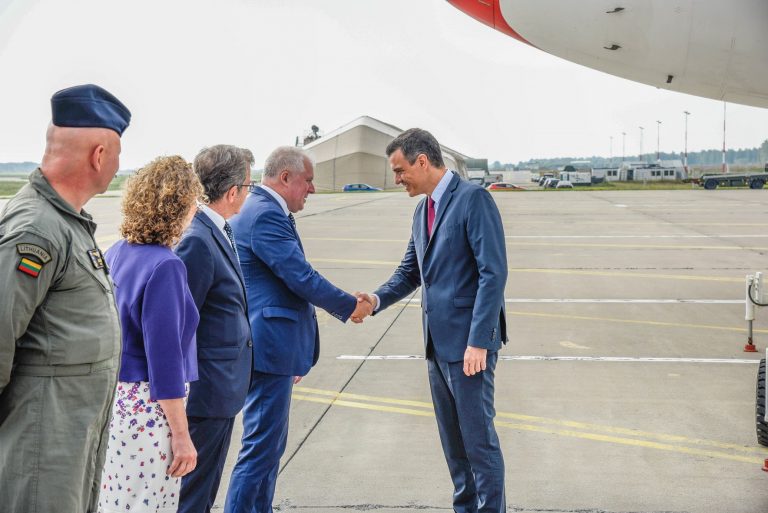 “Everything works great”: NATO Air Policing Mission demonstrated in action as it responds to alert during Spanish Prime Minister’s visit
