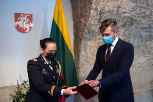  Akredituota nauja JAV gynybos atašė Lietuvai