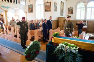  Palaidotas paskutinysis sovietų mirties bausme nuteistas partizanas Pranciškus Prusaitis – Lapė