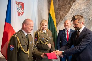  Akredituoti naujieji Norvegijos ir Čekijos gynybos atašė Lietuvai